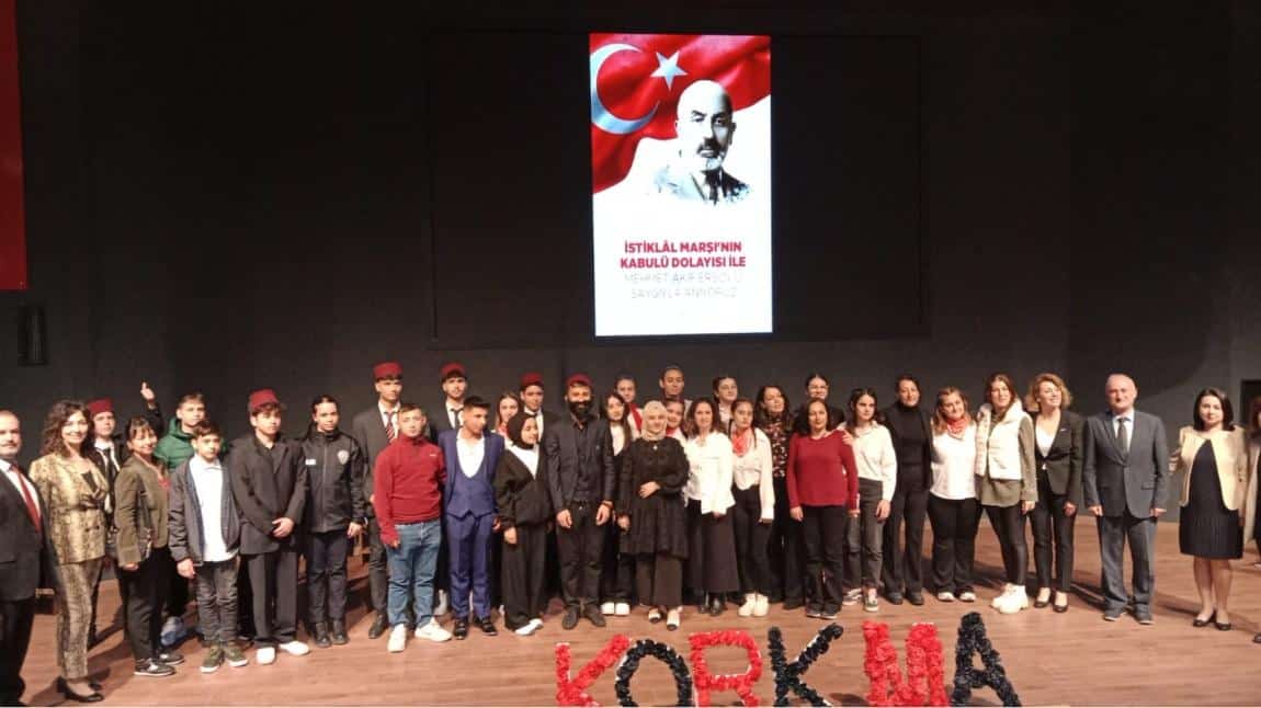  12 Mart İstiklal Marşının Kabulü ve Mehmet Akif Ersoy'u Anma ilçe programı ...